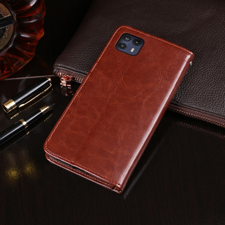 idewei Crazy Horse Texture Leather Case with Holder & Card Slots & Wallet, For Motorola Moto G50 5G, For OPPO Realme Narzo 50A, For vivo S10e