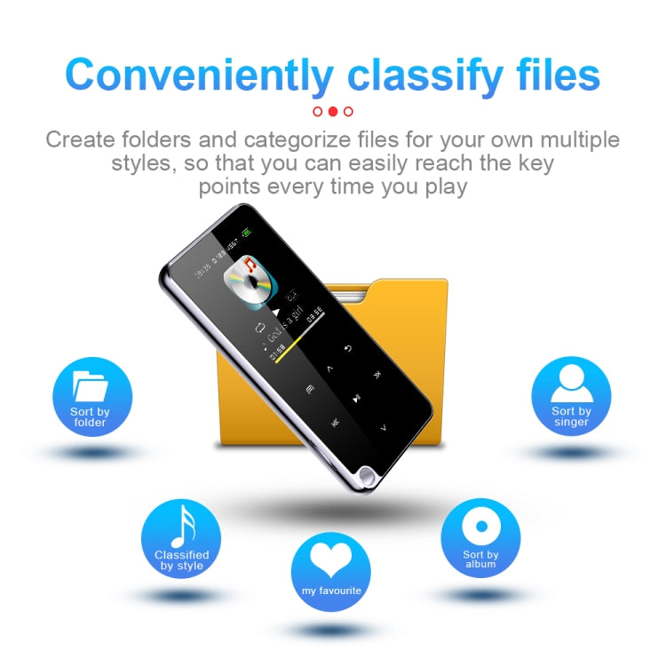 M25 Multifunctional Portable Bluetooth MP3 Player, 4GB, 8GB, 16GB, 32GB, 64GB