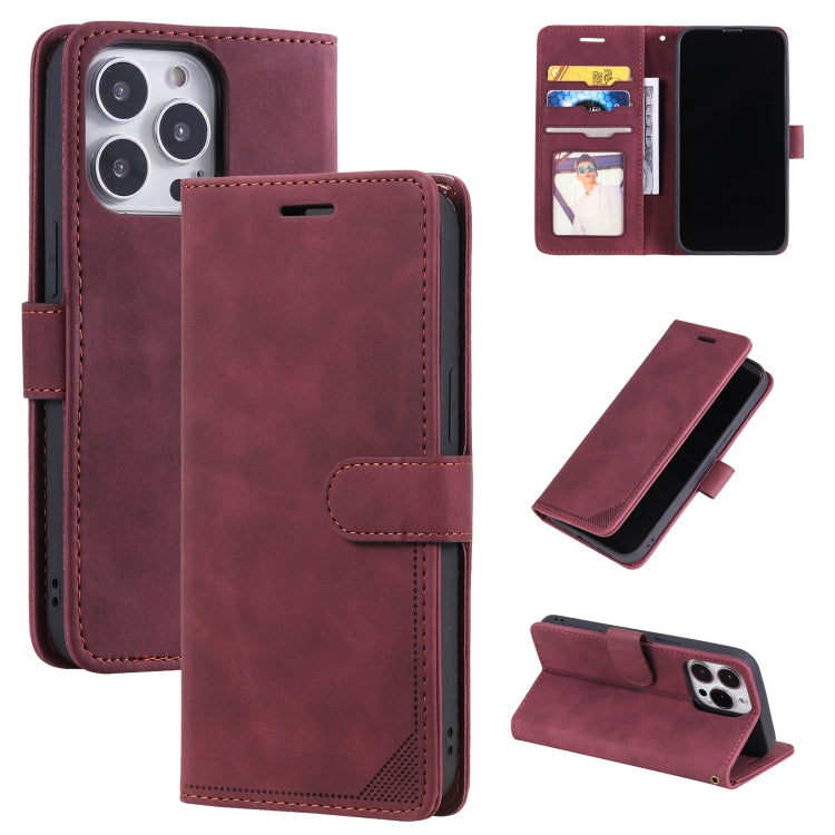 Skin Feel Anti-theft Brush Horizontal Flip Leather Phone Case, For iPhone13 Pro Max, For iPhone13 Pro, For iPhone13, For iPhone13 mini