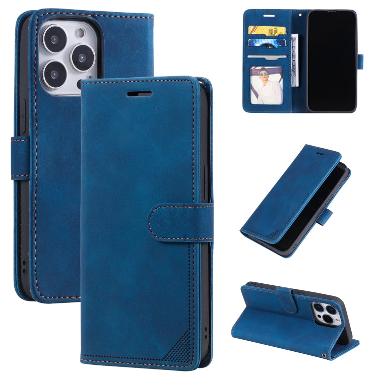 Skin Feel Anti-theft Brush Horizontal Flip Leather Phone Case, For iPhone13 Pro Max, For iPhone13 Pro, For iPhone13, For iPhone13 mini