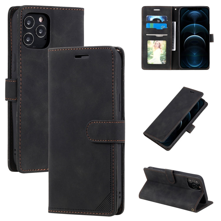 Skin Feel Anti-theft Brush Horizontal Flip Leather Phone Case, For iPhone 12 Pro Max, For iPhone 12 / 12 Pro, For iPhone 12 mini, For iPhone 11 Pro Max
