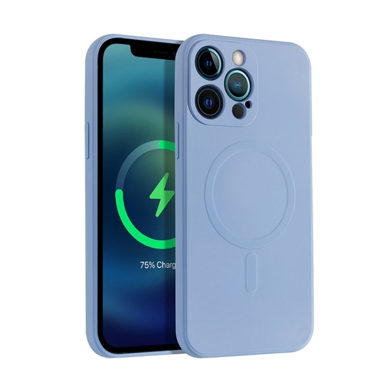 Liquid Silicone Full Coverage Magsafe Phone Case, For iPhone 12 mini, For iPhone 12, For iPhone 12 Pro