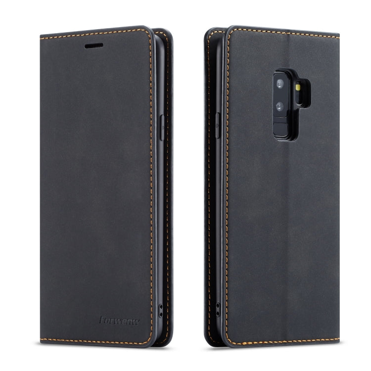Forwenw Dream Series Oil Edge Strong Magnetism Horizontal Flip Leather Case with Holder & Card Slots & Wallet & Photo Frame, For Galaxy Note9, For Galaxy Note10, For Galaxy Note10+, For Galaxy S8, For Galaxy S8+, For Galaxy S9