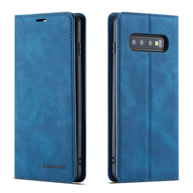 Forwenw Dream Series Oil Edge Strong Magnetism Horizontal Flip Leather Case with Holder & Card Slots & Wallet & Photo Frame, For Galaxy S9+, For Galaxy S10, For Galaxy S10+, For Galaxy S10e, For iPhone 6s / 6, For iPhone 6s Plus / 6 Plus