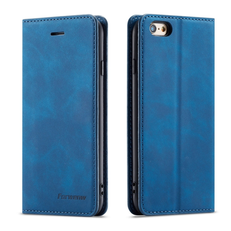 Forwenw Dream Series Oil Edge Strong Magnetism Horizontal Flip Leather Case with Holder & Card Slots & Wallet & Photo Frame, For Galaxy S9+, For Galaxy S10, For Galaxy S10+, For Galaxy S10e, For iPhone 6s / 6, For iPhone 6s Plus / 6 Plus