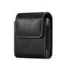 For Samsung Galaxy Z Flip3 5G Lamb Texture Waist Hanging Phone Case(Black)
