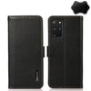 KHAZNEH Side-Magnetic Litchi Genuine Leather RFID Phone Case, For Samsung Galaxy S20+, For Samsung Galaxy S20, For Samsung Galaxy S20 Ultra, For Samsung Galaxy S21 FE 5G, For Samsung Galaxy S21+ 5G, For Samsung Galaxy S21 5G