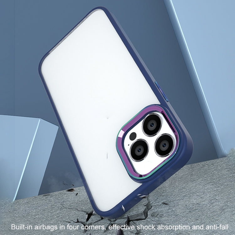 Colorful Metal Lens Ring Phone Case, For iPhone 13 mini, For iPhone 13, For iPhone 13 Pro