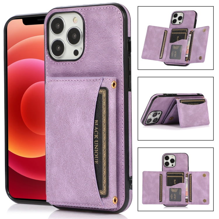 Three-fold Leather Phone Case with Card Slot & Wallet & Holder, For iPhone 13 Pro Max, For iPhone 13 Pro, For iPhone 13, For iPhone 13 mini