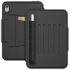 For iPad mini 6 / mini 2024 Smart B Magnetic Leather Tablet Case(Black)