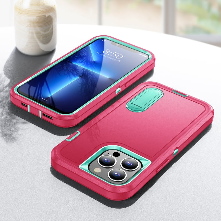 3 in 1 Rugged Holder Phone Case, For iPhone 12 Pro Max, For iPhone 11, For iPhone 11 Pro