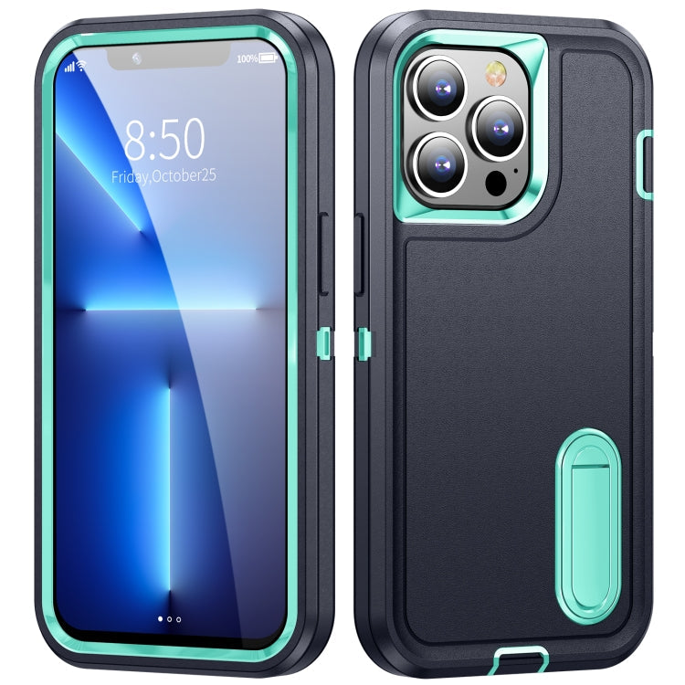 3 in 1 Rugged Holder Phone Case, For iPhone 12 Pro Max, For iPhone 11, For iPhone 11 Pro