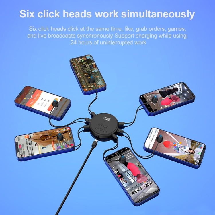 G30 Universal Digital Display Like Device Mobile Phone Automatic Screen Clicker, G30 One Machine with Four Head, One Machine with Six Head, G30 One Machine with Five Head, G30 One Machine with One Head, G30 One Machine with Two Head                    ...