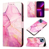 PT003 Marble Pattern Flip Leather Phone Case, For iPhone 13 mini, For iPhone 13, For iPhone 13 Pro, For iPhone 13 Pro Max, For iPhone 12 mini