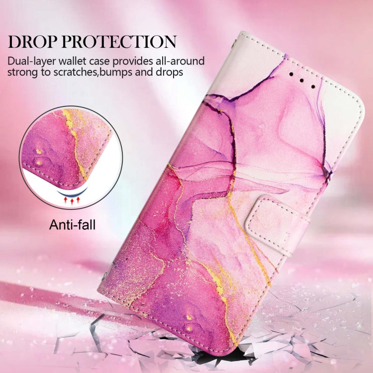 PT003 Marble Pattern Flip Leather Phone Case, For iPhone XR