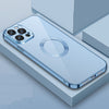 9D Electroplated Edge Len Film Clear PC + TPU Shockproof Case, For iPhone 11, For iPhone 11 Pro Max, For iPhone 12