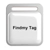 Findmy Tag Square Smart Bluetooth Anti- lost Alarm Locator Tracker, Square (White), Square (Black)