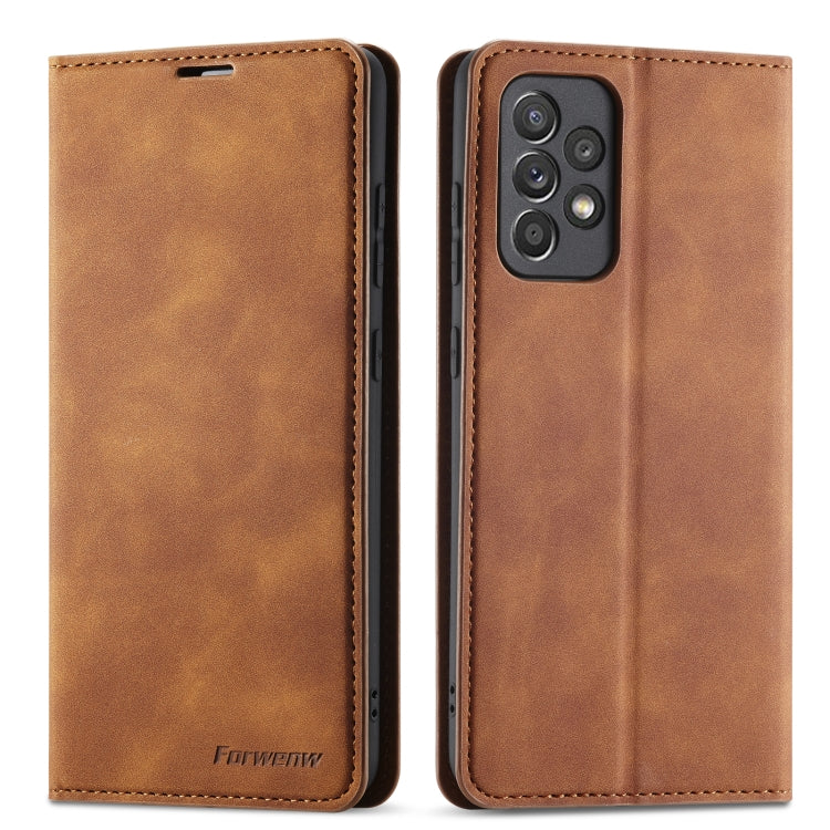 Forwenw Dream Series Oil Edge Strong Magnetism Leather Phone Case, For Samsung Galaxy A22 5G, For Samsung Galaxy A53 5G, For Samsung Galaxy A73 5G, For Samsung Galaxy A33 5G, For Samsung Galaxy A23, For Samsung Galaxy A13 5G