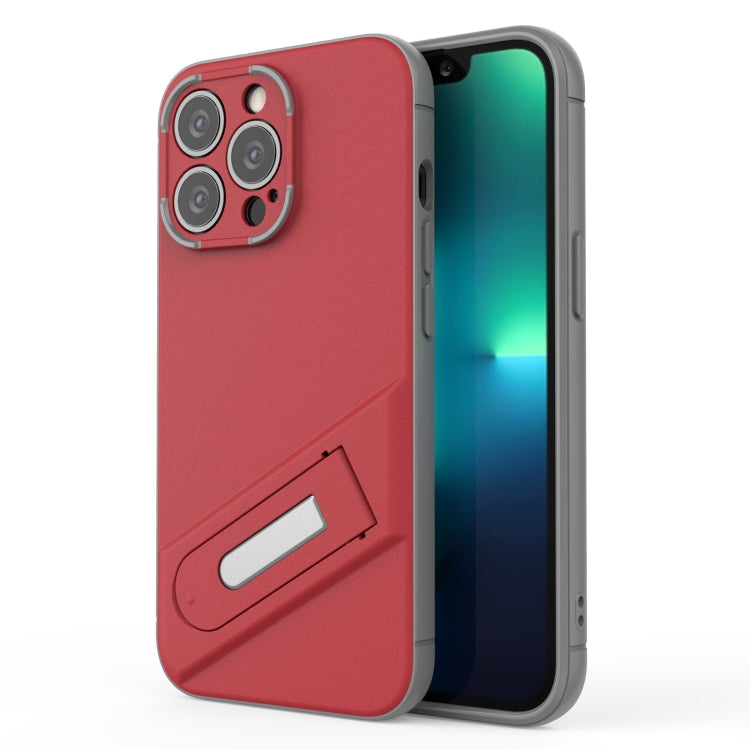 Invisible Holder TPU + PC Phone Case, For iPhone 13, For iPhone 13 Pro, For iPhone 13 Pro Max, For iPhone 12