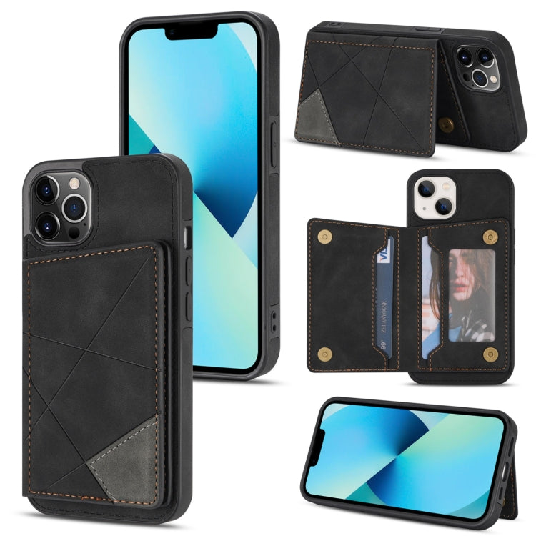 Line Card Holder Phone Case, For iPhone 13 mini, For iPhone 13, For iPhone 13 Pro, For iPhone 13 Pro Max
