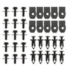 35 in 1 Car Hood Fender Bumper Fixing Kit for Infiniti G35 Sedan 2003-2008, A6854