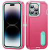 3 in 1 Rugged Holder Phone Case, For iPhone 14 Pro, For iPhone 14 Pro Max