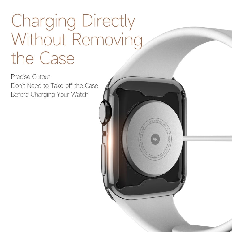 DUX DUCIS Samo Series Electroplated TPU Watch Case For Apple Watch Series, For Apple Watch Series 9 / 8 / 7 45mm