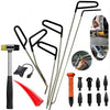 Q1 18 in 1 Car Paintless Dent Repair Hail Remover Hooks Rods Kit, Q1 18 in 1