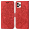 Mandala Embossed Flip Leather Phone Case, For iPhone 11 Pro, For iPhone 11 Pro Max, For iPhone X / XS, For iPhone XR