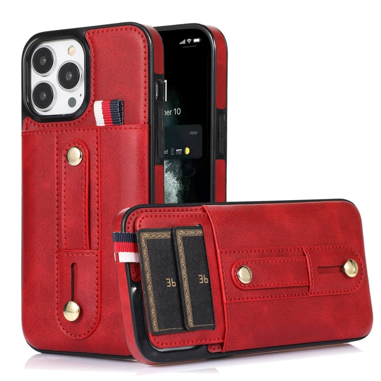 Wristband Kickstand Wallet Leather Phone Case, For iPhone 11 Pro, For iPhone 11 Pro Max, For iPhone X / XS, For iPhone XR