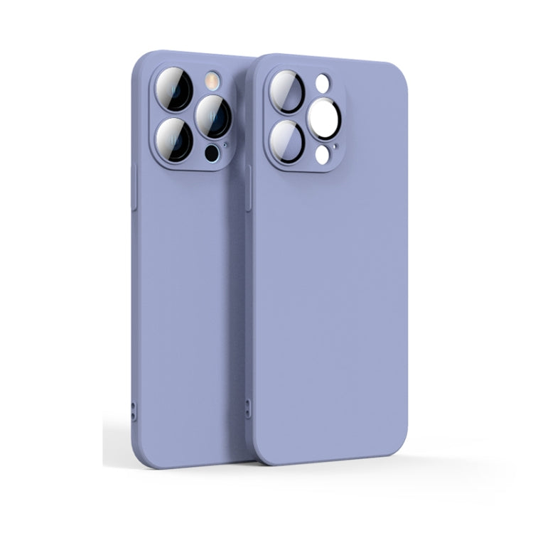 Lens Glass Film Liquid State Phone Case, For iPhone 12, For iPhone 12 Pro, For iPhone 11 Pro