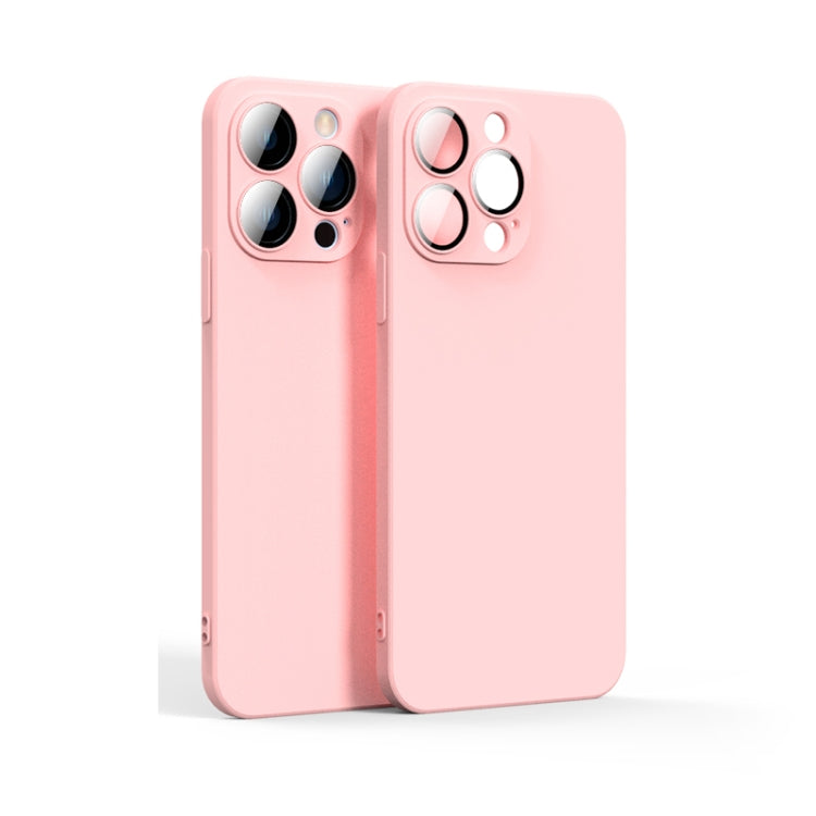 Lens Glass Film Liquid State Phone Case, For iPhone 12, For iPhone 12 Pro, For iPhone 11 Pro