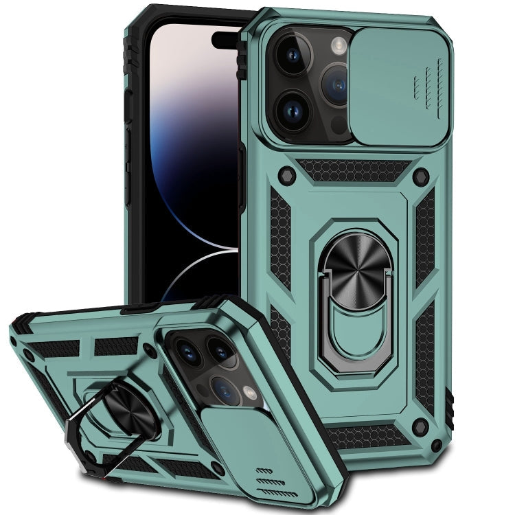 Sliding Camshield Holder Phone Case, For iPhone 14 Pro Max
