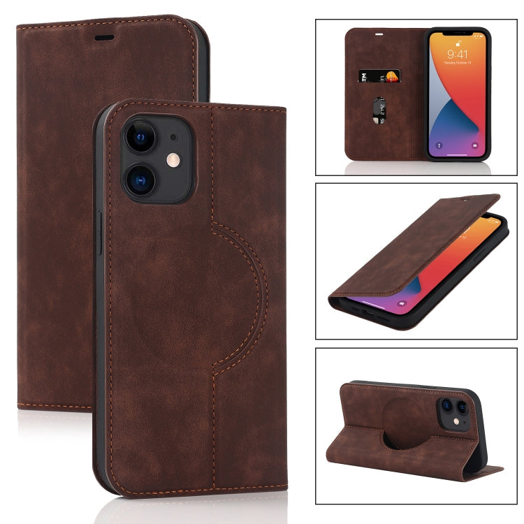 Wireless Charging Magsafe Leather Phone Case, For iPhone 12 mini, For iPhone 12 Pro, For iPhone 12, For iPhone 13 mini