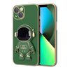 Plating Astronaut Holder Phone Case, For iPhone 13, For iPhone 13 mini