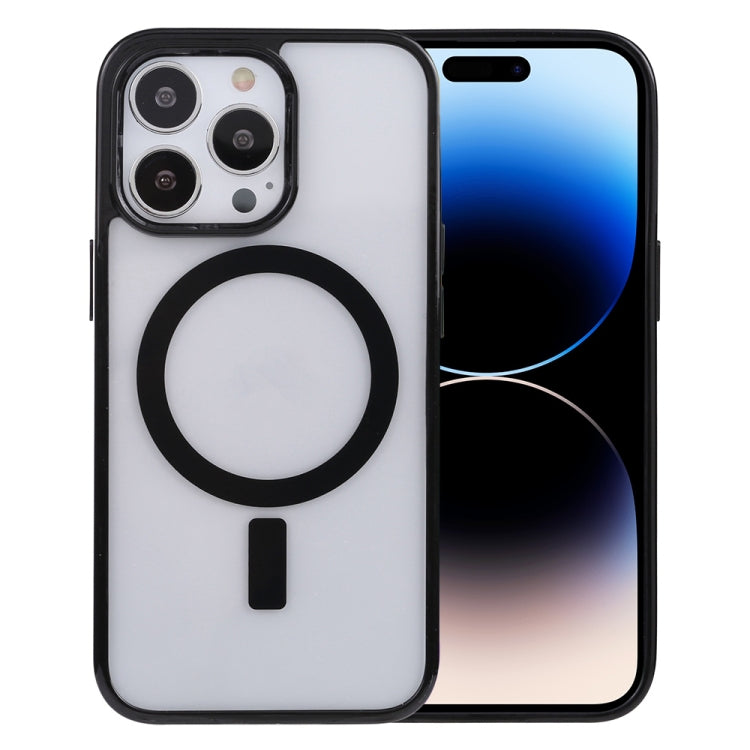 Acrylic + TPU Masafe Magnetic Phone Case, For iPhone 14, For iPhone 14 Plus, For iPhone 14 Pro, For iPhone 14 Pro Max
