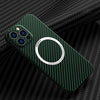 Carbon Fiber Texture MagSafe Magnetic Phone Case, For iPhone 14 Pro Max