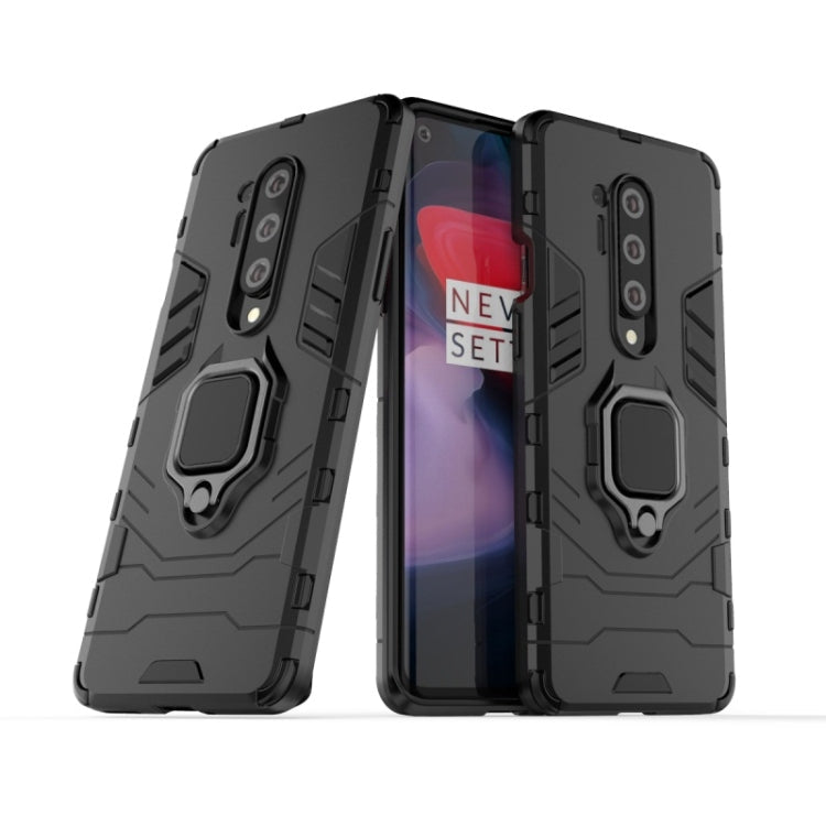 PC + TPU Shockproof Protective Case with Magnetic Ring Holder, For OnePlus 8 Pro, For OnePlus 8, For Galaxy M31