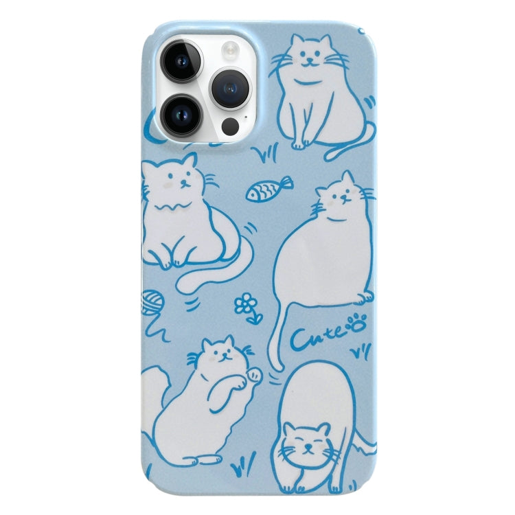 Painted Pattern PC Phone Case, For iPhone 13, For iPhone 13 Pro