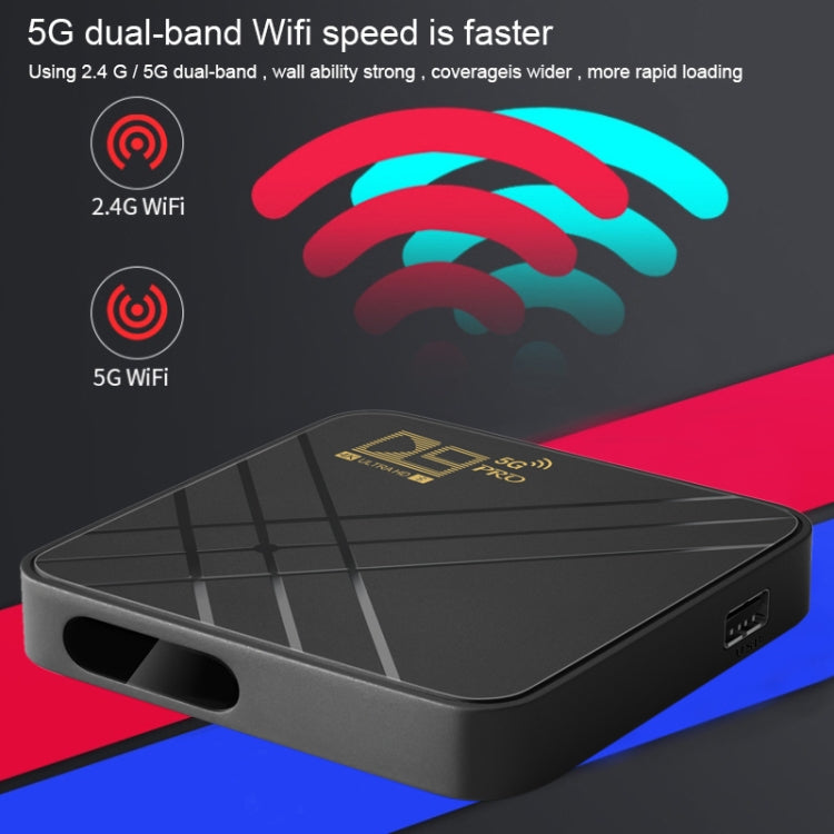 D9 PRO 2.4G/5G WIFI 4K HD Android TV Box, (EU Plug)