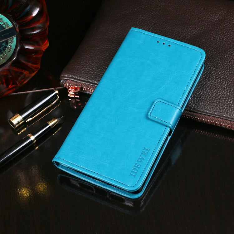 idewei Crazy Horse Texture Horizontal Flip Leather Case with Holder & Card Slots & Wallet, For Huawei Enjoy 10e, For Doogee X90, For OPPO Find X2