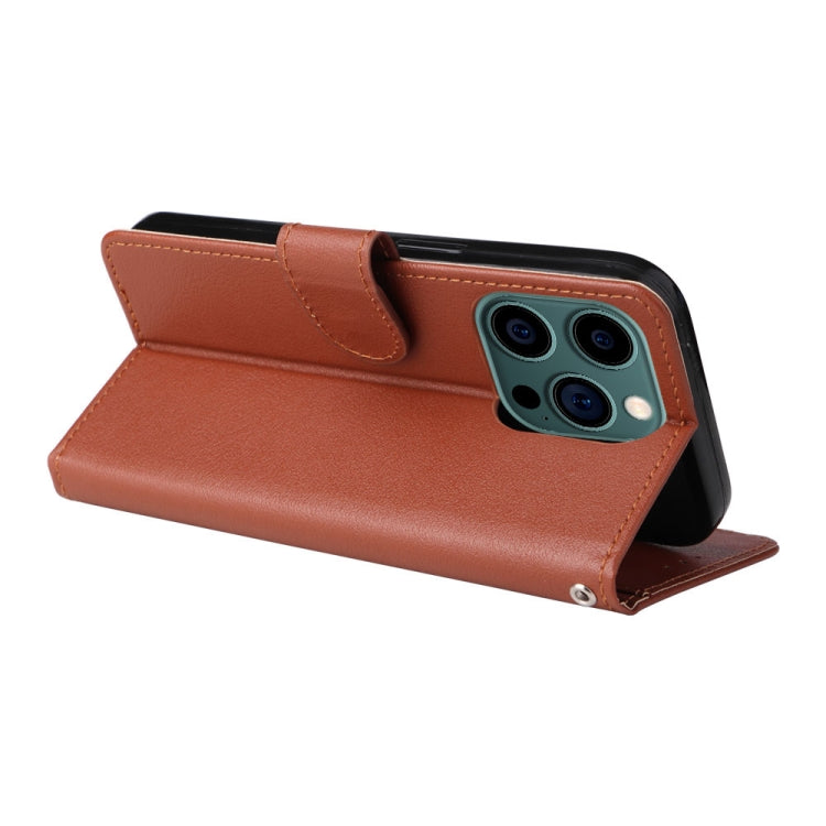 Multifunctional Horizontal Flip Leather Case with Three Card Slot, For iPhone 14 Pro Max