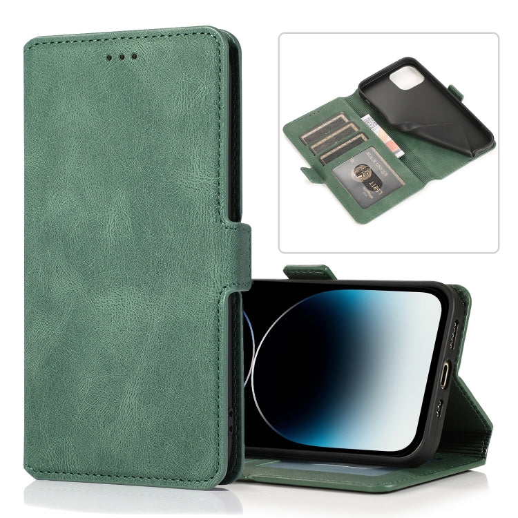 Retro Magnetic Closing Clasp Leather Case, For iPhone 14 Pro Max, For iPhone 14 Pro, For iPhone 14, For iPhone 14 Plus
