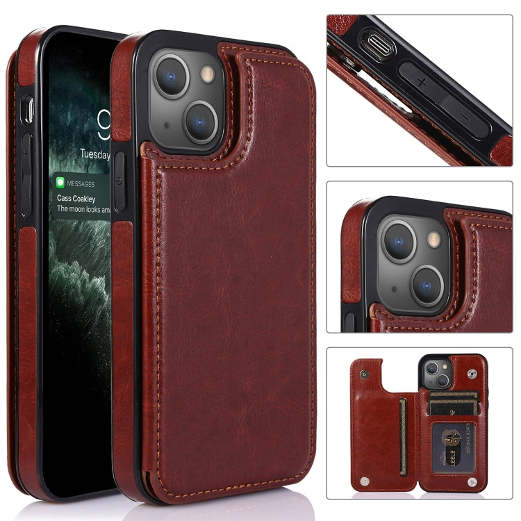 Double Buckle Phone Case, For iPhone 14 Plus