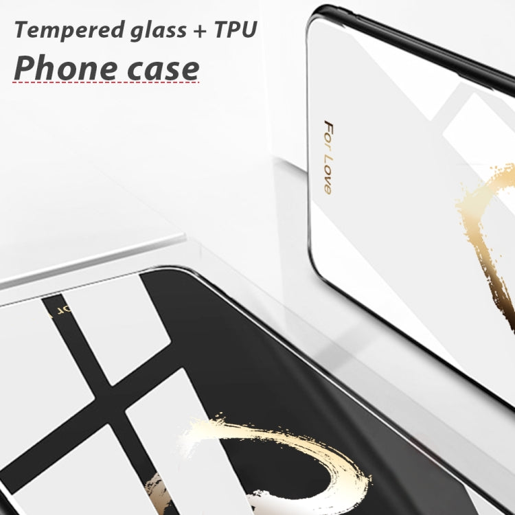 Colorful Painted Glass Phone Case, For iPhone 13 Pro Max