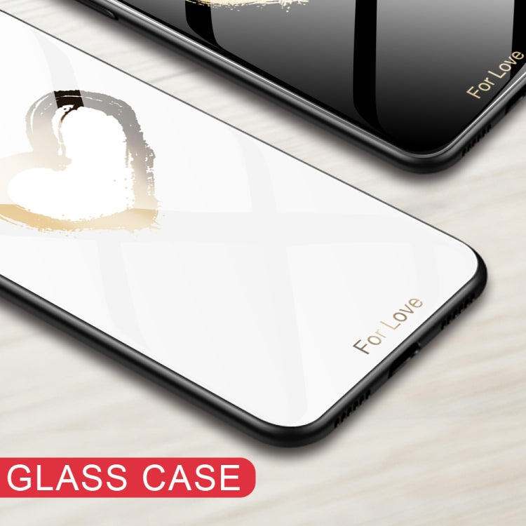 Colorful Painted Glass Phone Case, For iPhone XS Max