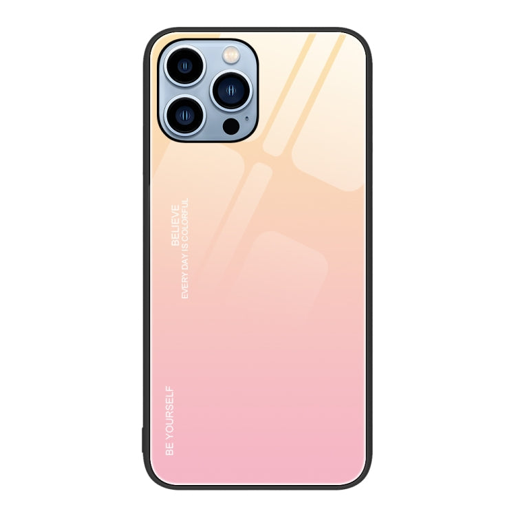 Gradient Color Glass Case, For iPhone 12 Pro Max, For iPhone 12, For iPhone 13 Pro Max