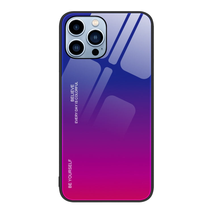 Gradient Color Glass Case, For iPhone 12 Pro Max, For iPhone 12, For iPhone 13 Pro Max