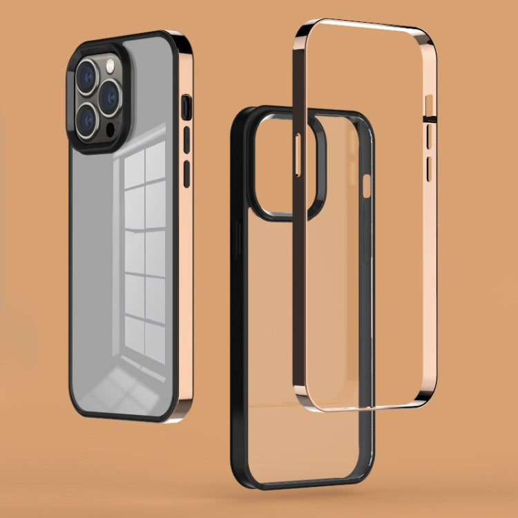 3 in 1 Electroplated Frame Phantom Phone Case, For iPhone 13, For iPhone 13 Pro, For iPhone 13 Pro Max