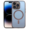 MagSafe Electroplating Straight TPU Phone Case, For iPhone 14 Pro, For iPhone 14 Pro Max